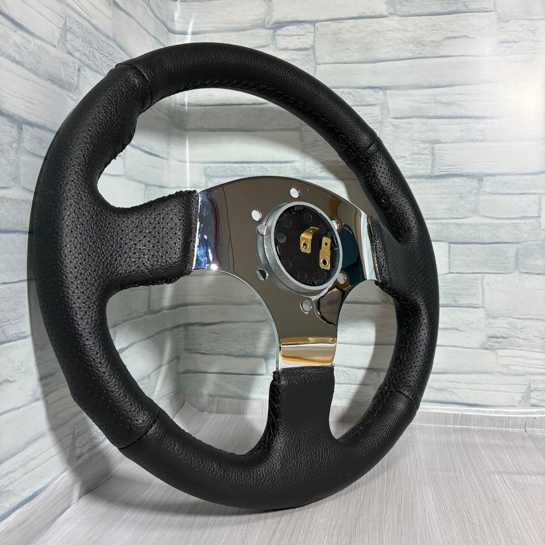 【美品】Braith ブレイス　レザー　ハンドル　ステアリング