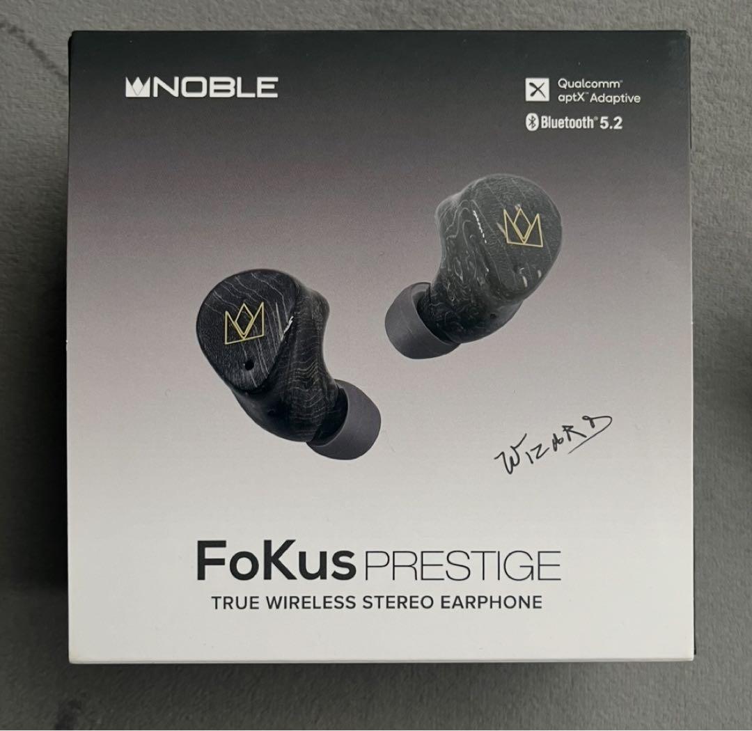 イヤホン Noble Audio Fokus Prestige Black