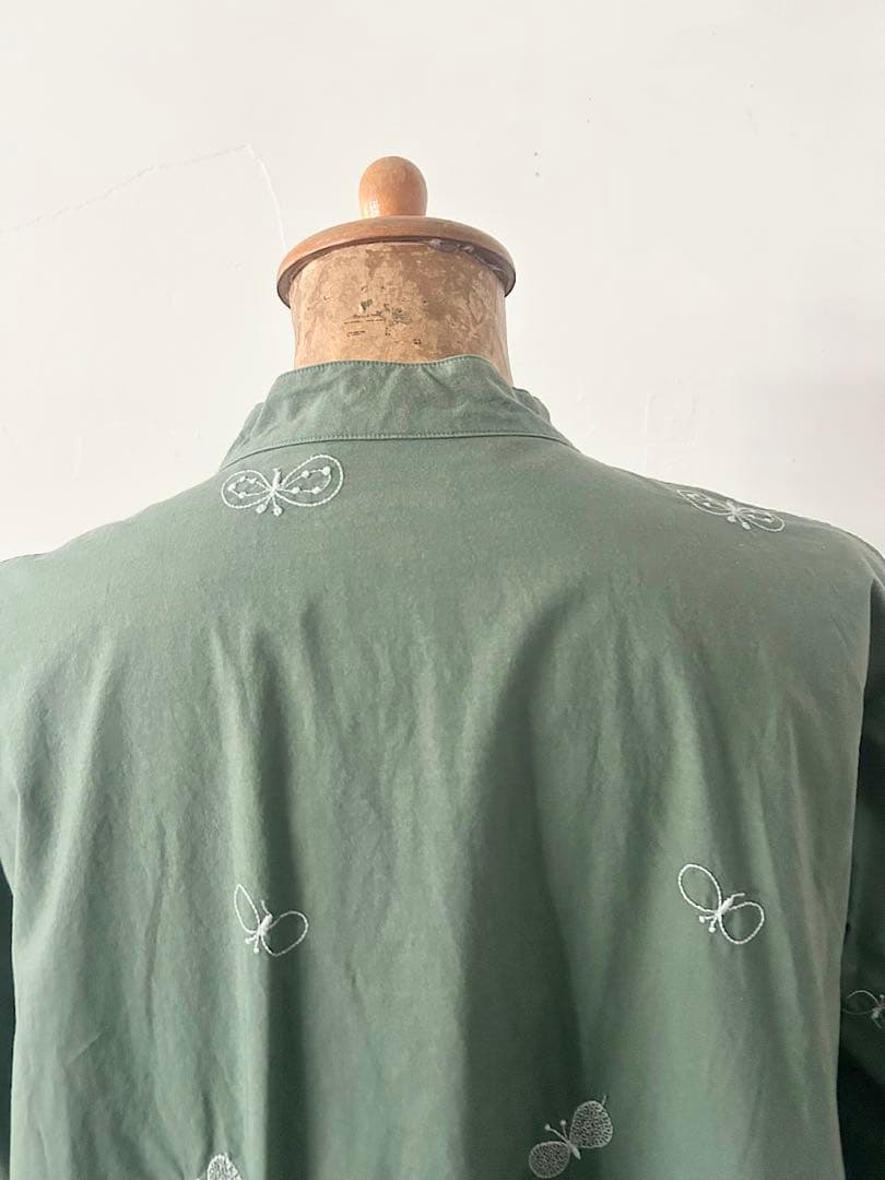 【美品】mina perhonen　laundry　choucho　ワンピース