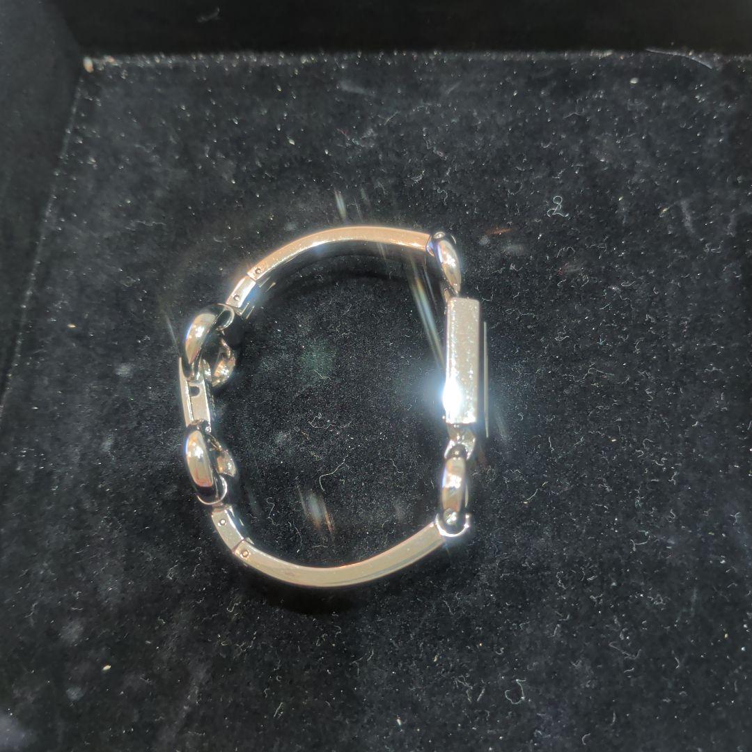 GUCCI　ピンク スクエアフェイス 腕時計