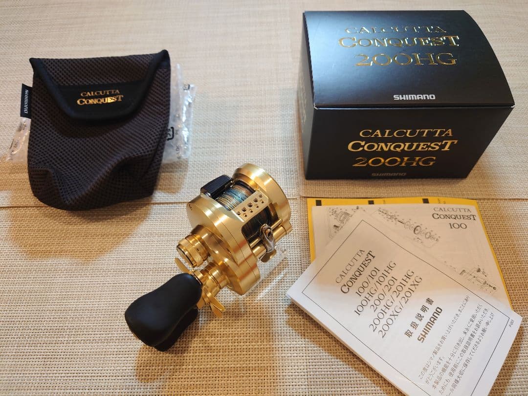シマノ 21カルカッタコンクエスト 200HG