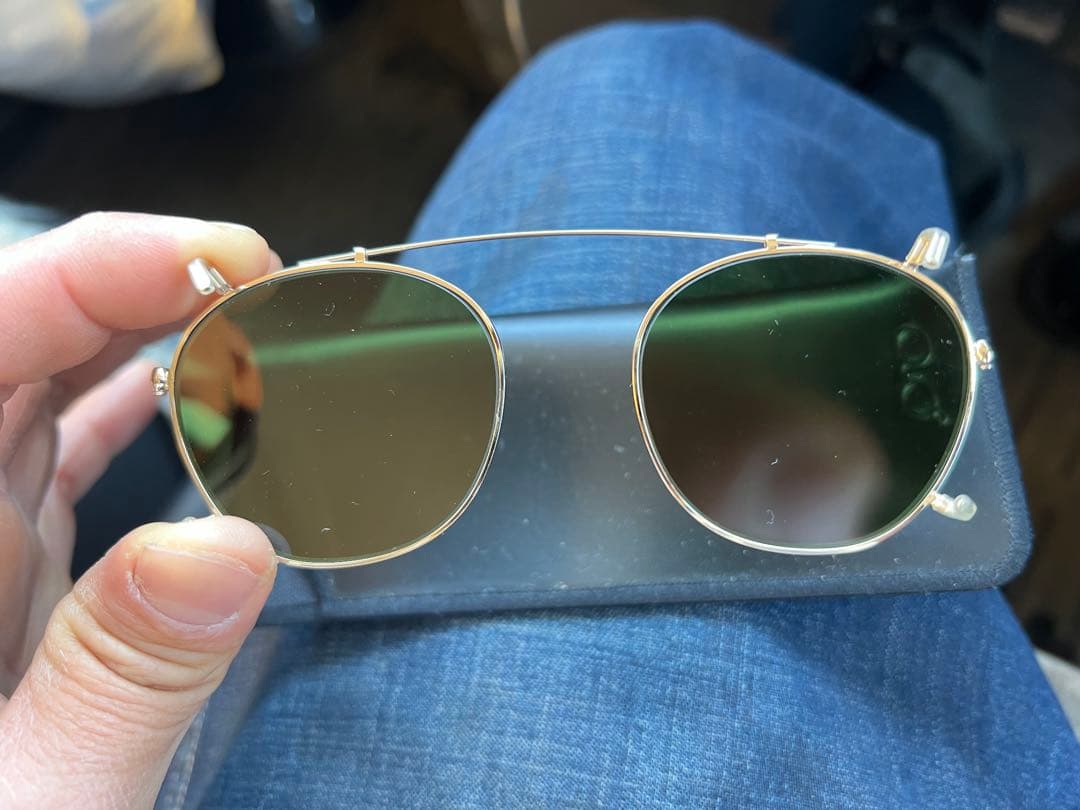 imeworn clothing 白山眼鏡 Boston クリップオンのみ