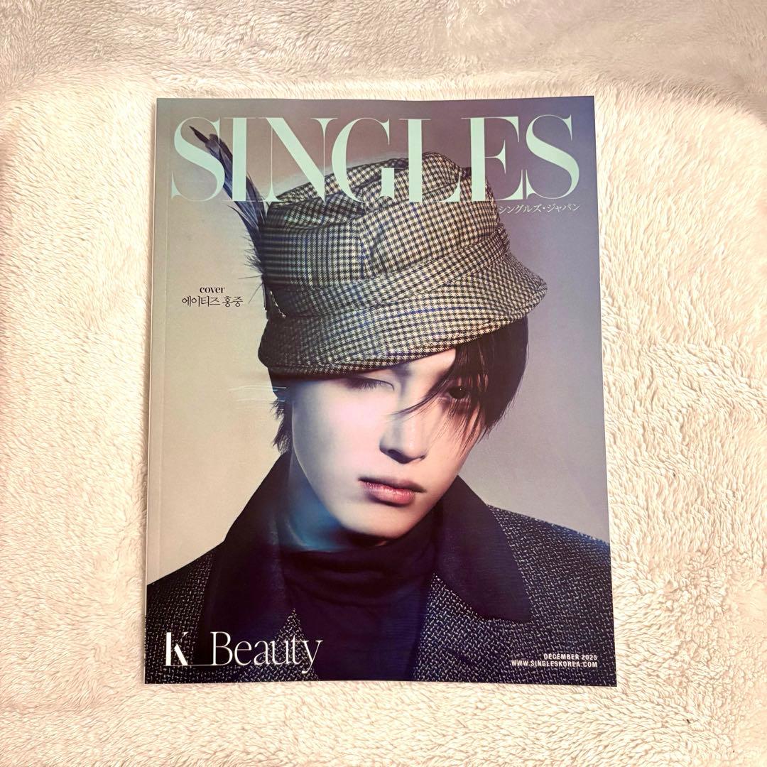 ateez アチズ ホンジュン singles 日本限定 特典 トレカ3枚付