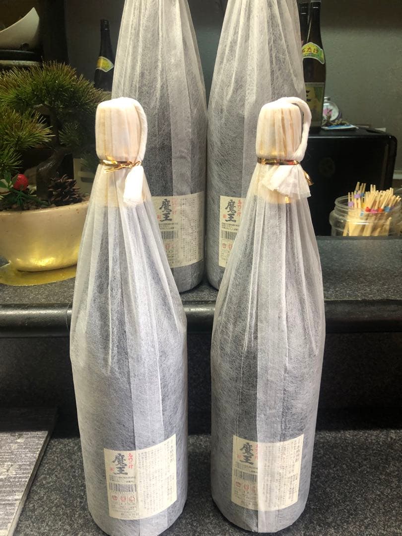 魔王 ４本セット⭐️プレミア芋焼酎 1800ml ⭐️値段交渉⭕️です。詰め日2026