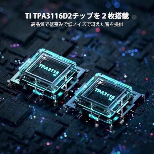 AFosi Audio BT20A Bluetooth 5.0 パワーアンプ 2