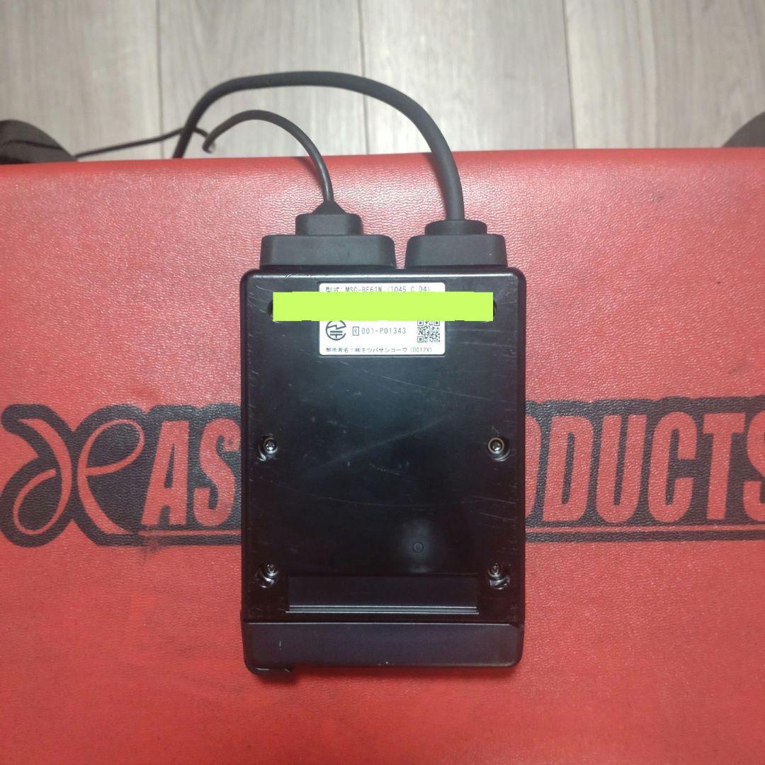 バイク用　ETC　ミツバ　BE61W　（検）ETC2.0　955