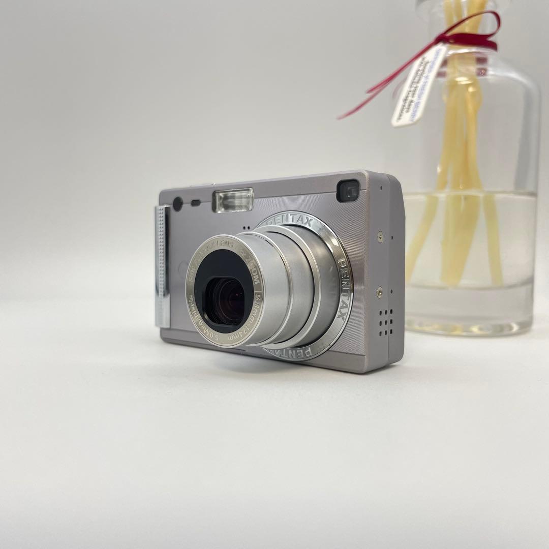 訳有特価✨PENTAX Optio s5i✨動作確認済 スマホ転送OK 可愛い♪