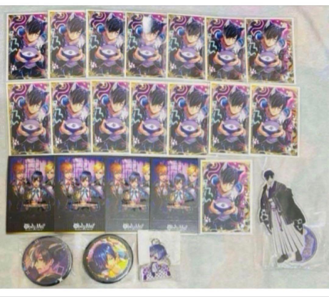 おべいみー　ベルフェゴール　チェキ19枚　缶バッジ2個　アクスタ　アクキー