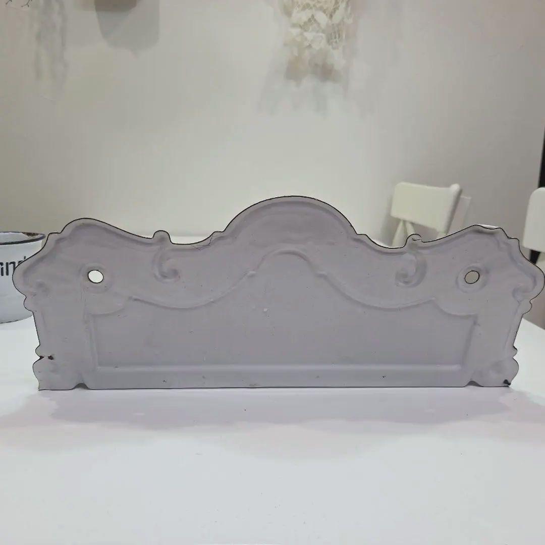 アンティーク ホーロー収納トレイ