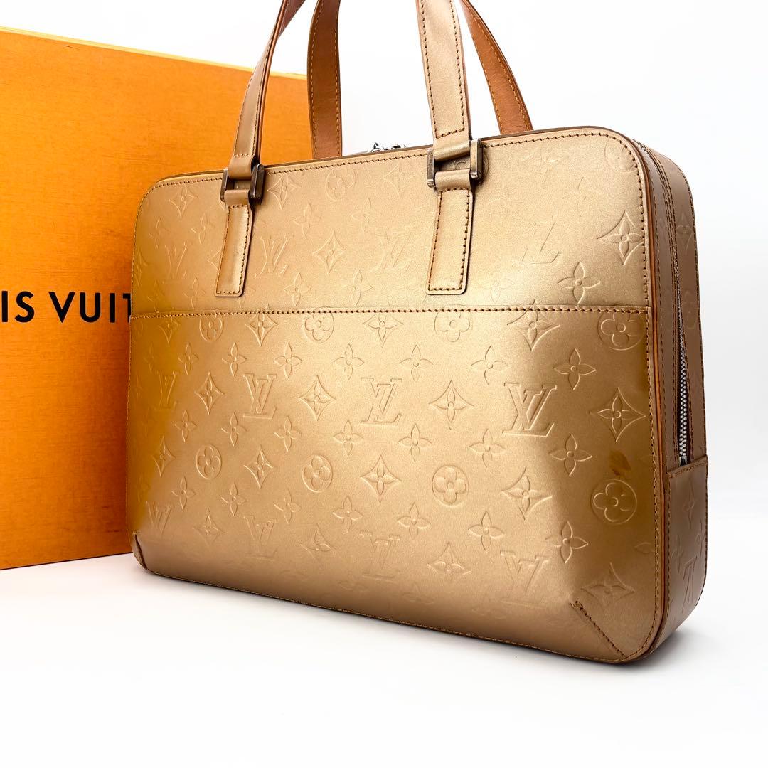 LOUIS VUITTON モノグラムマット マルデン アンブレ キャメル