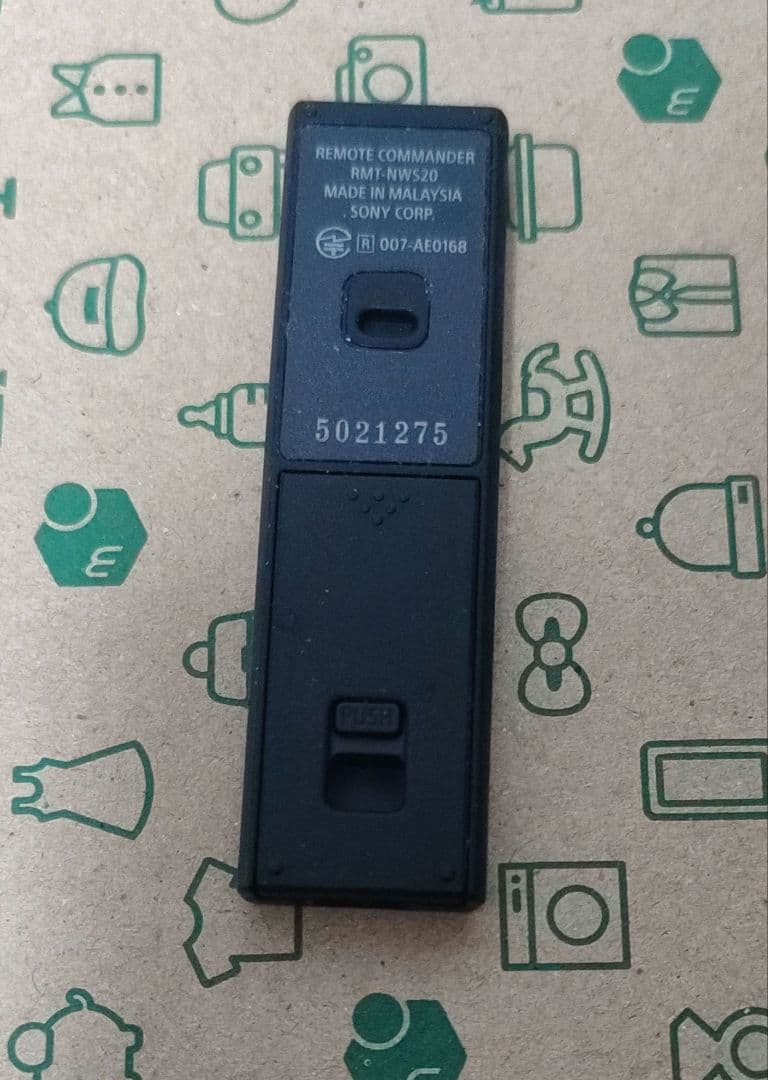 SONYウォークマン用　リモートコマンダー　RMT−NWS20