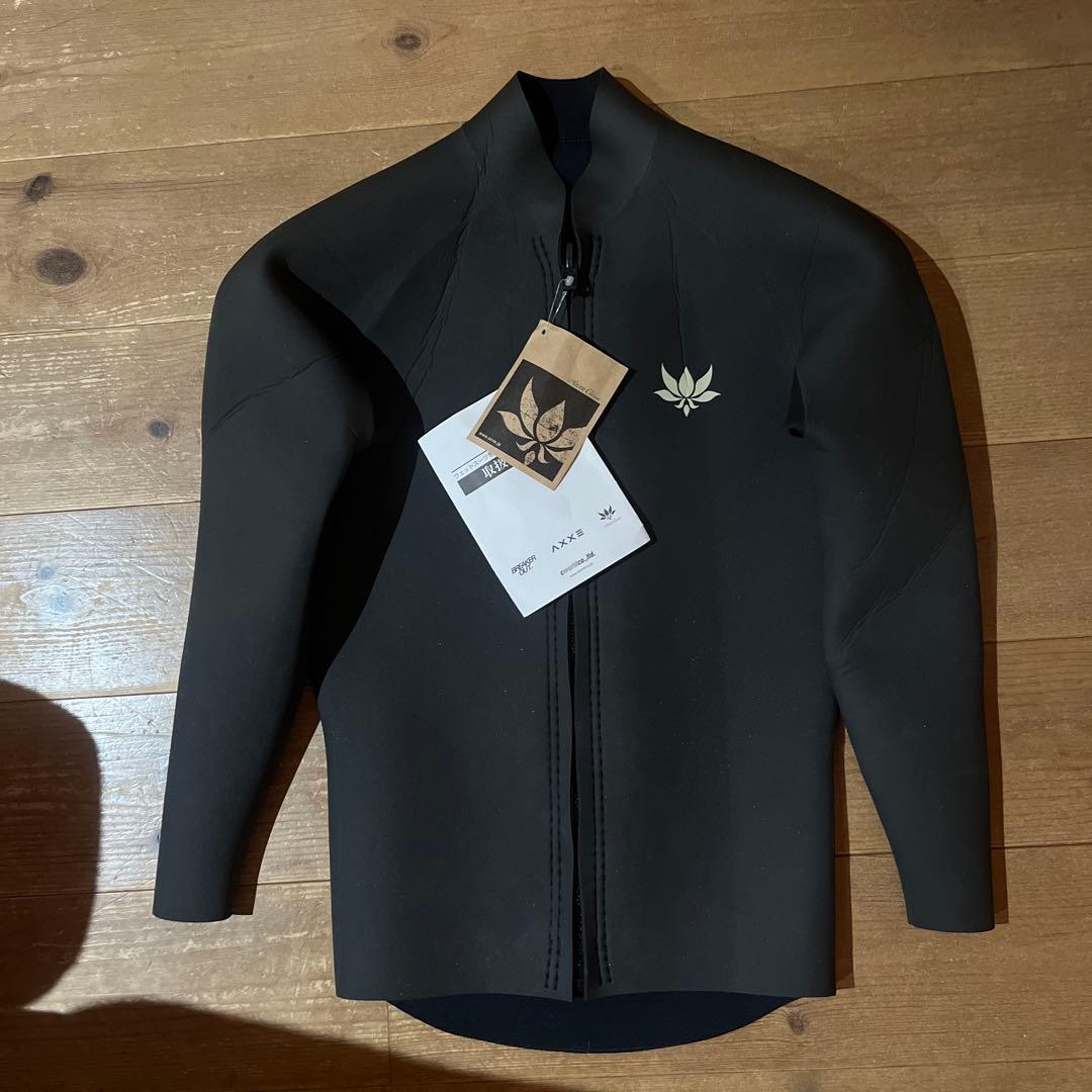 AXXEclassicブラック タッパー MLBサイズ フロントジッパー