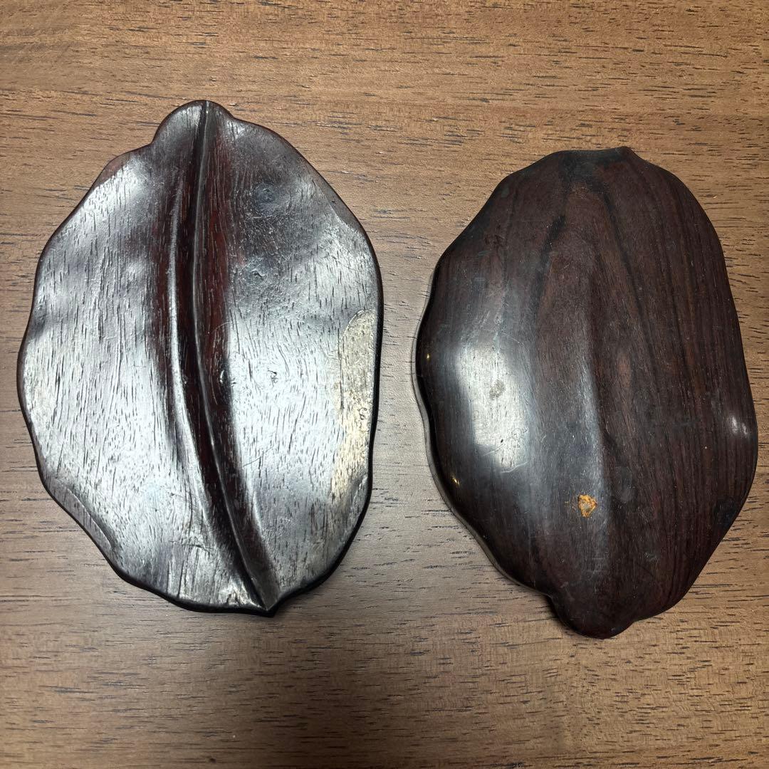 装飾的な硯　端渓硯？