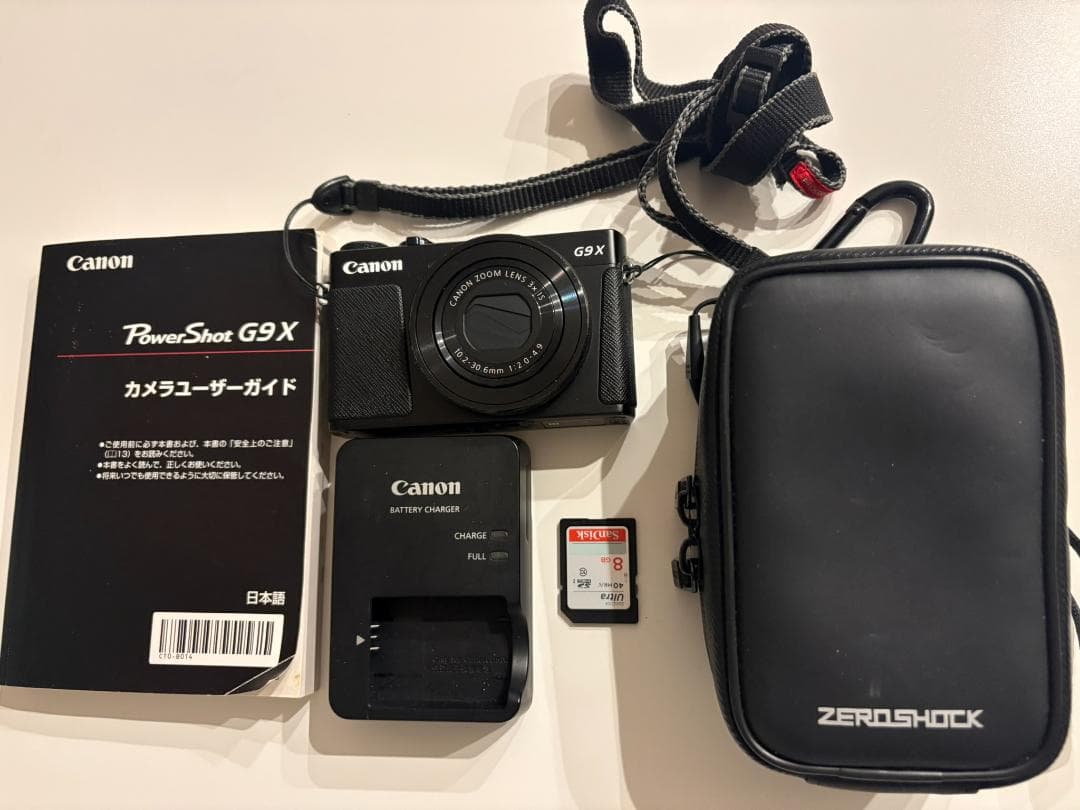 【限定値下げ中1/24-25】Canon PowerShot G9 X 本体