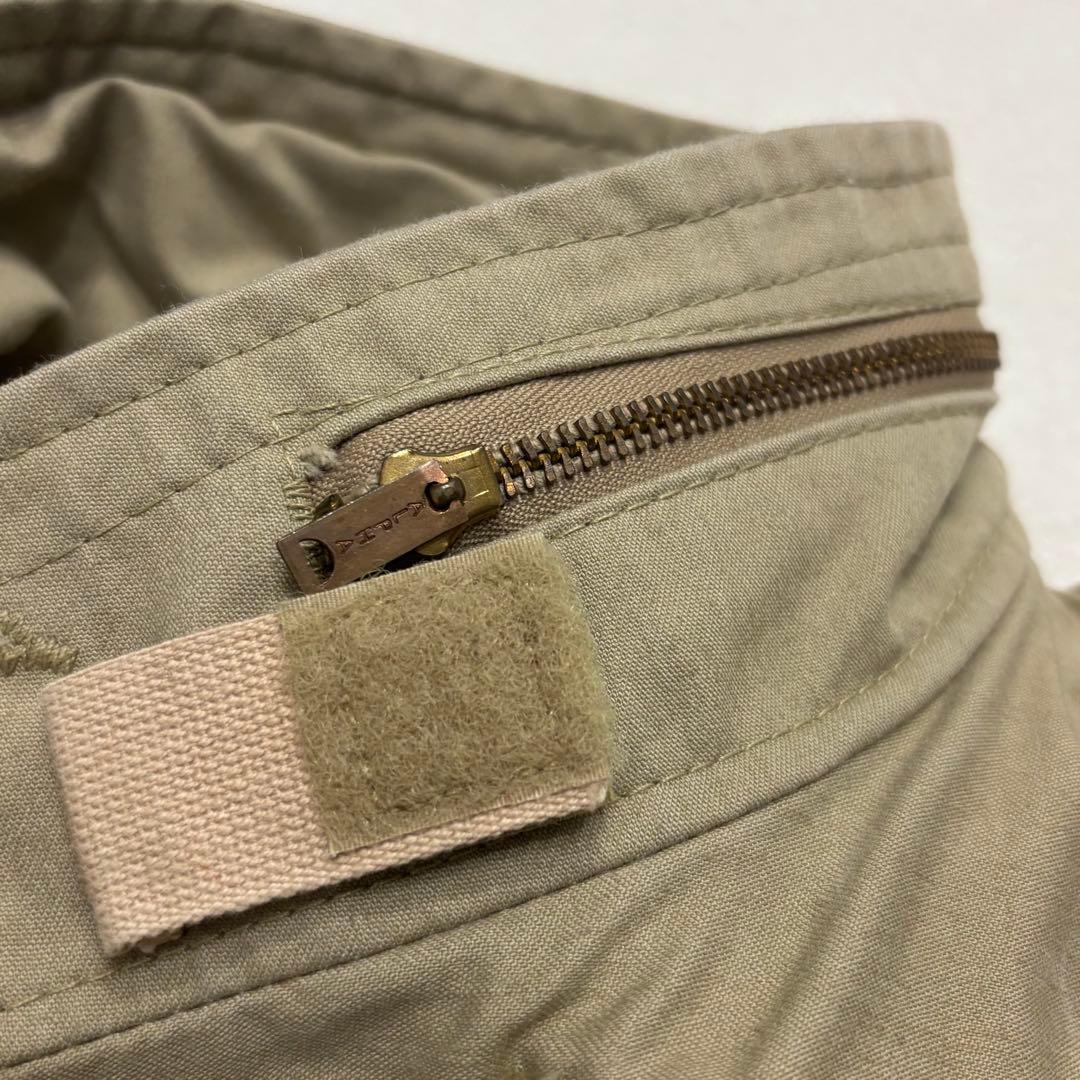 ALPHA 美品 90s ビンテージ アメリカ製 M-65 ジャケット ベージュ