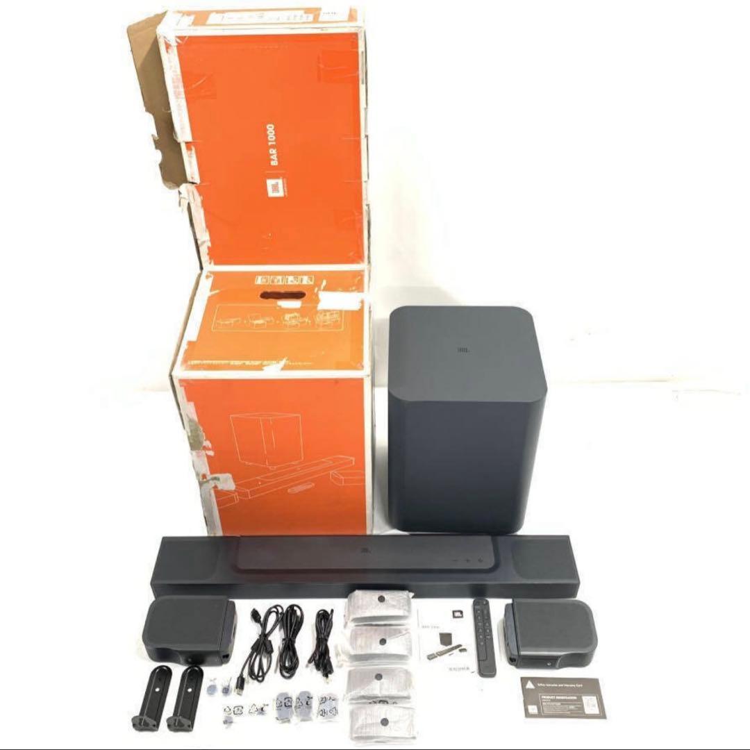 JBL BAR1000サラウンドバー　ワイヤレスサラウンド