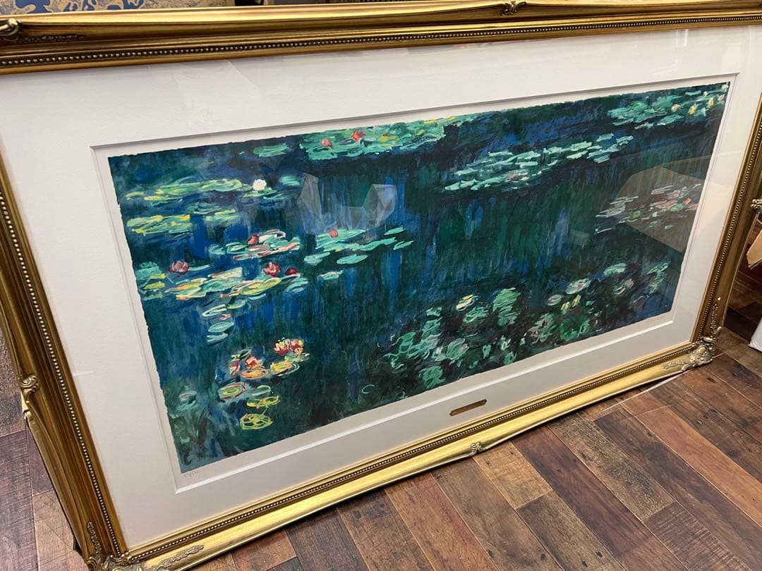 ☆ cizario05oaks☆クロード・モネ 「睡蓮(緑の反映・L)」