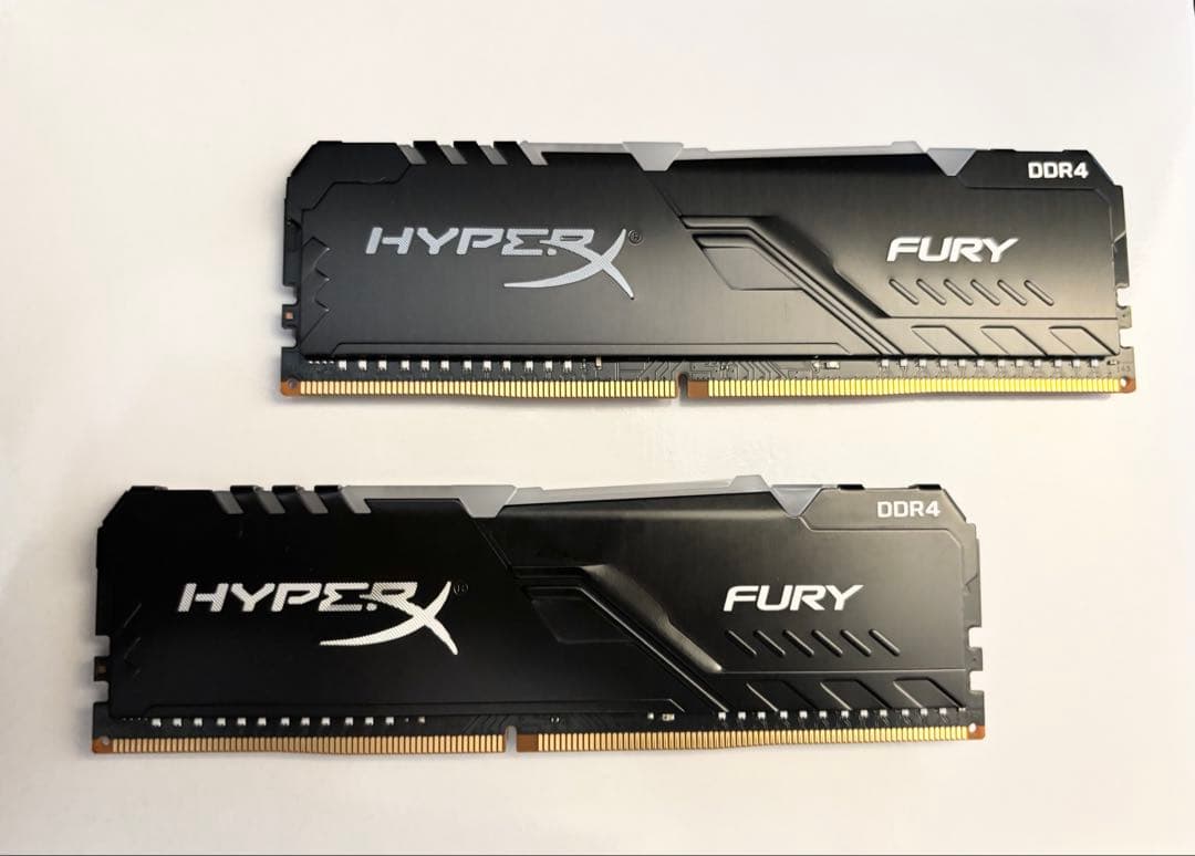 HyperX FURY DDR4 3733MHzメモリ16GB（8GB×2枚）