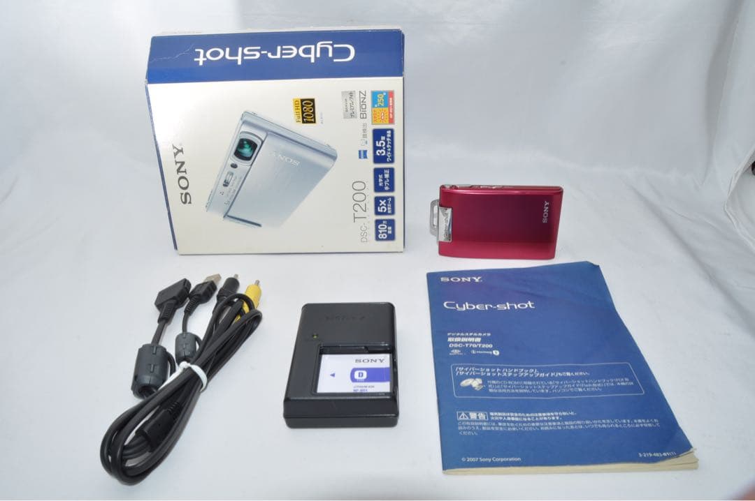 ☆美品☆ SONY ソニー DSC-T200 デジタル カメラ