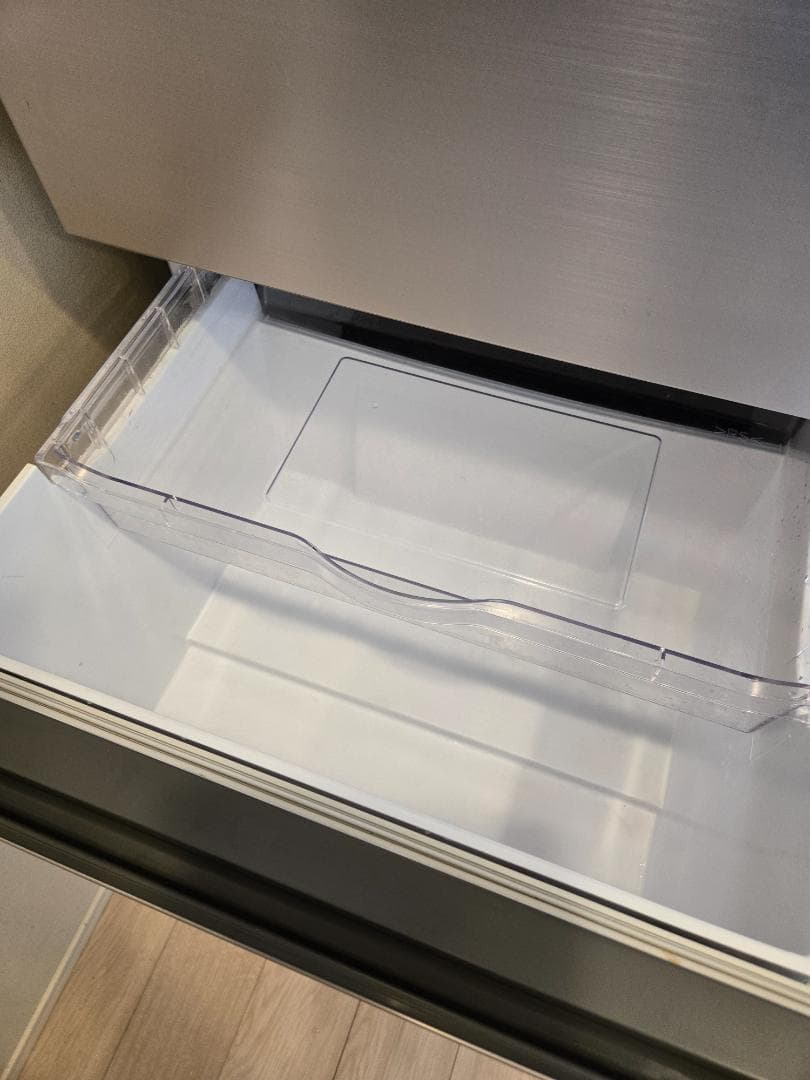 日立 冷蔵庫 幅60cm 375Lシャンパン R-V38RVL N 3ドア左開き