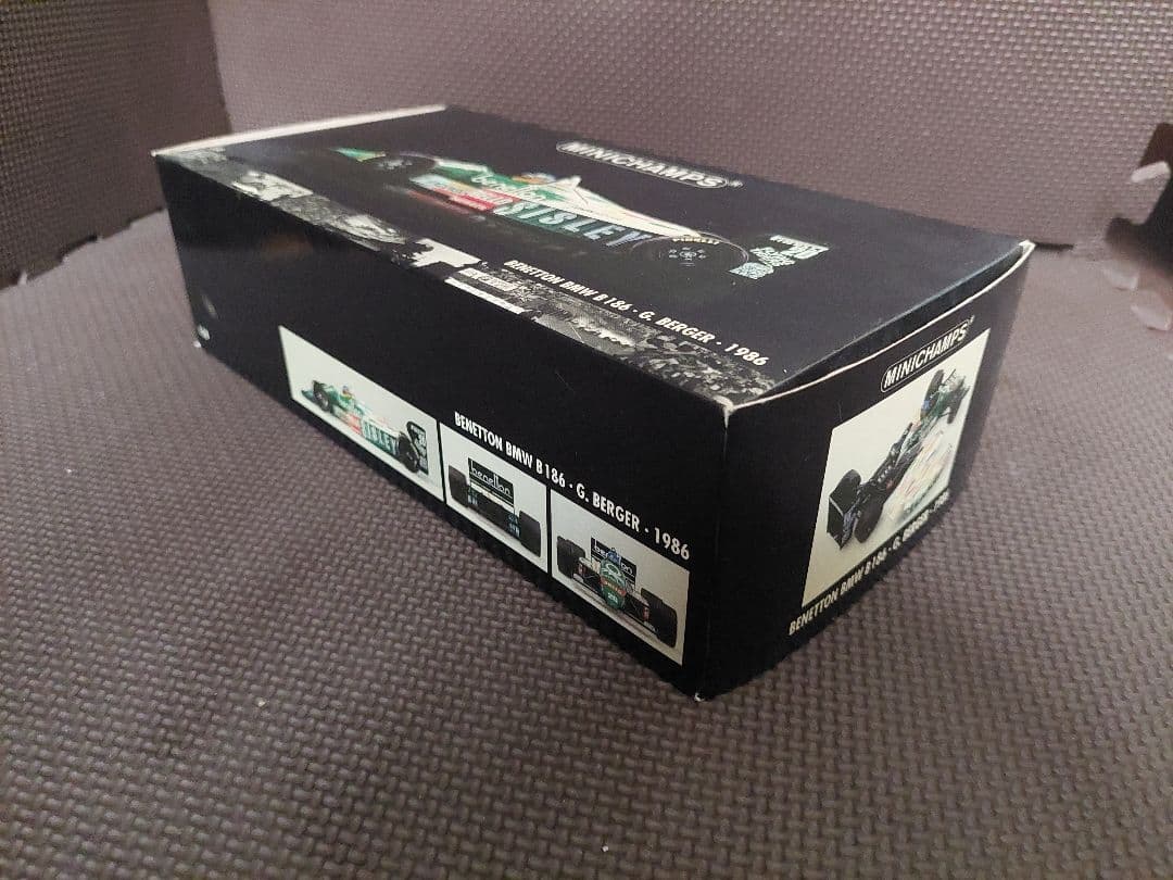 1/18 ミニチャンプス ベネトン  B186 1986 G.ベルガー