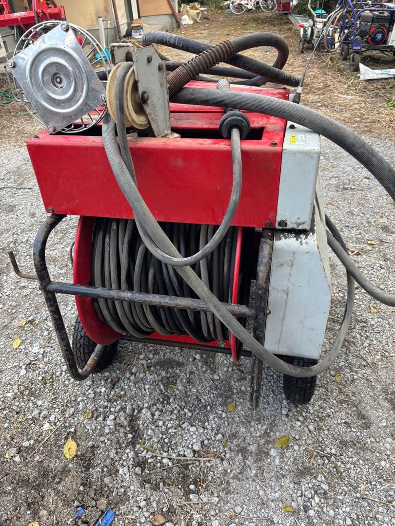 自走キャリーエンジンセット動噴 共立 SP451ガソリンエンジン三菱GM181L