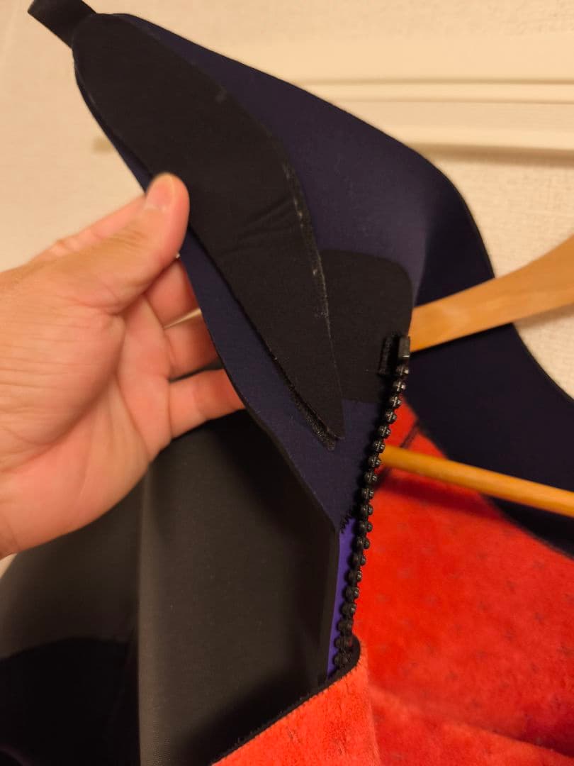 最終値下げ!オール3mm ラバー　エアフレイム起毛　LB バックジップ