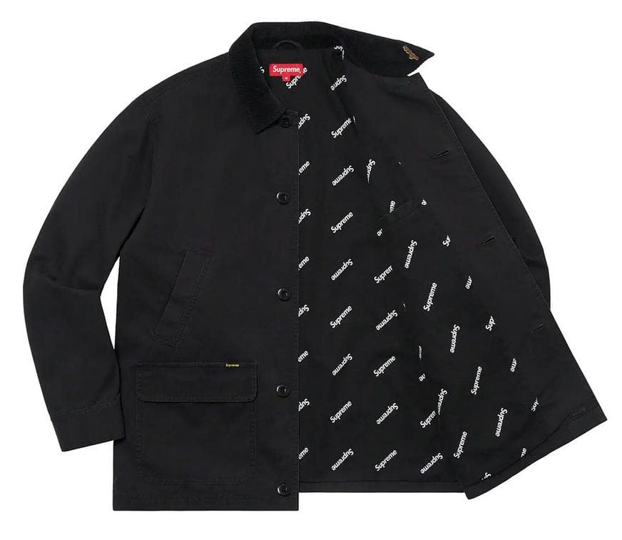 supreme barn coat シュプリーム バーンコート ブラック S