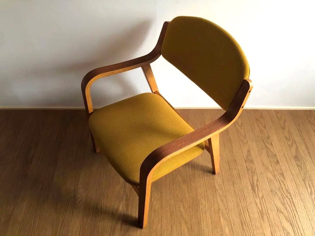 天童木工 ヴィンテージ イージーチェア ② 当時物 ラウンジチェア 坂倉準三