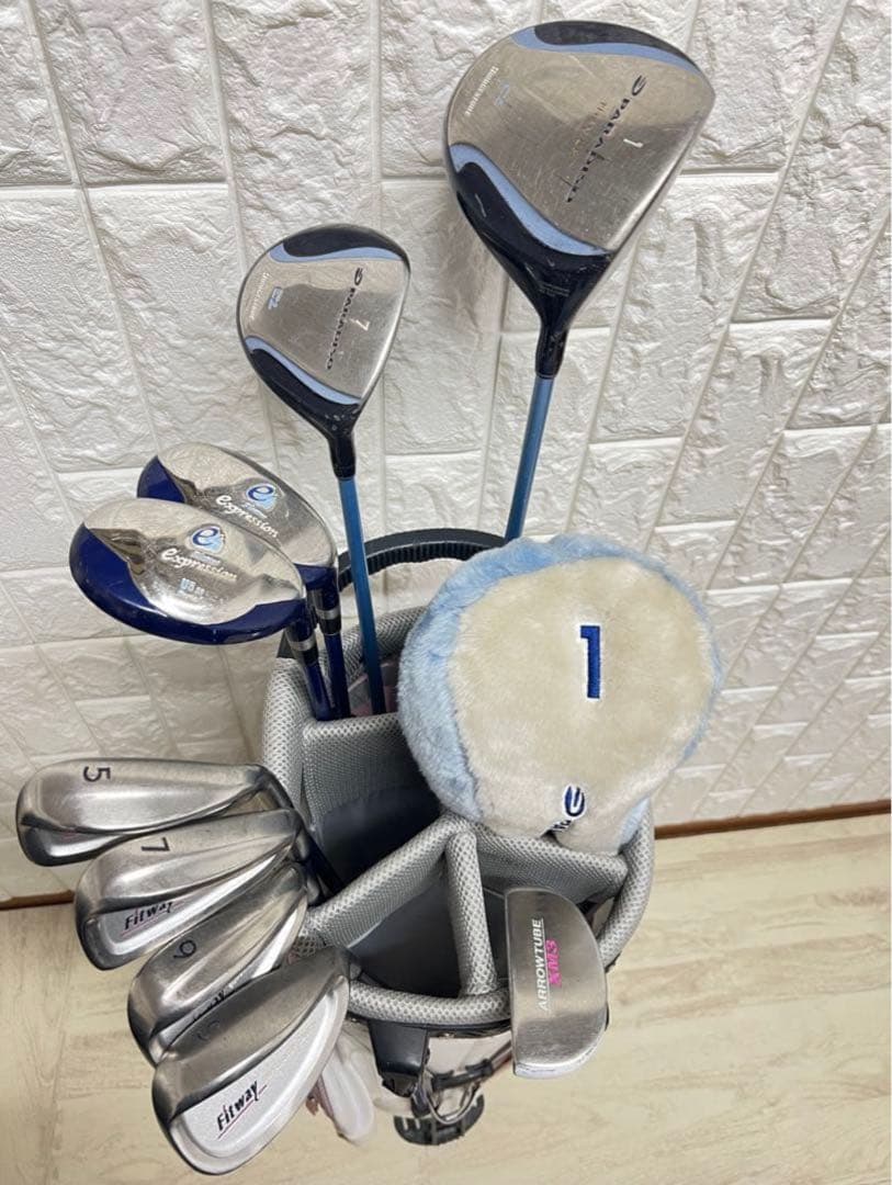 初心者おすすめ ゴルフクラブセット レディース ブリヂストン キャディバック付⭐️