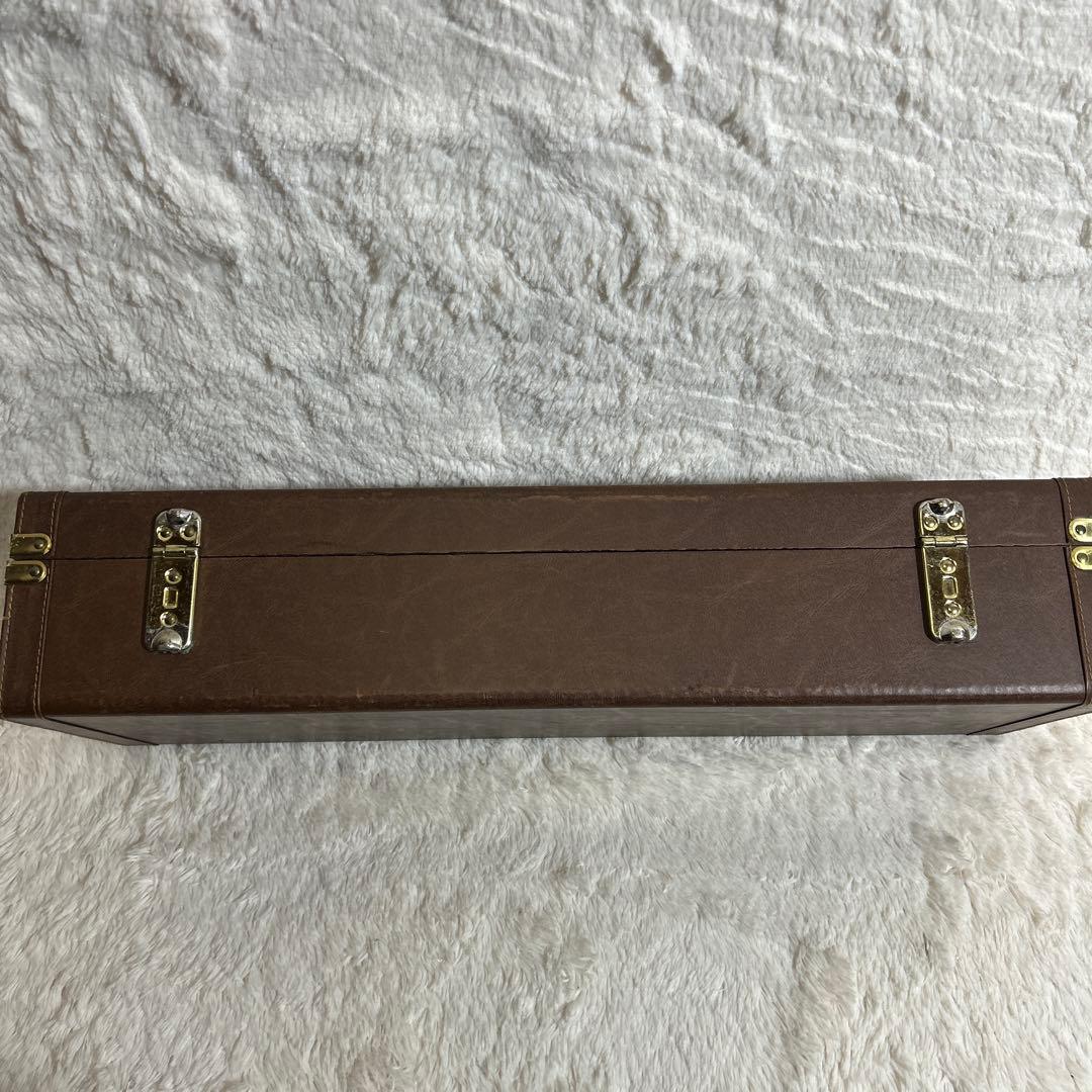 【美品】MINERVA ソプラノサックス　本体 ゴールド ケース付き