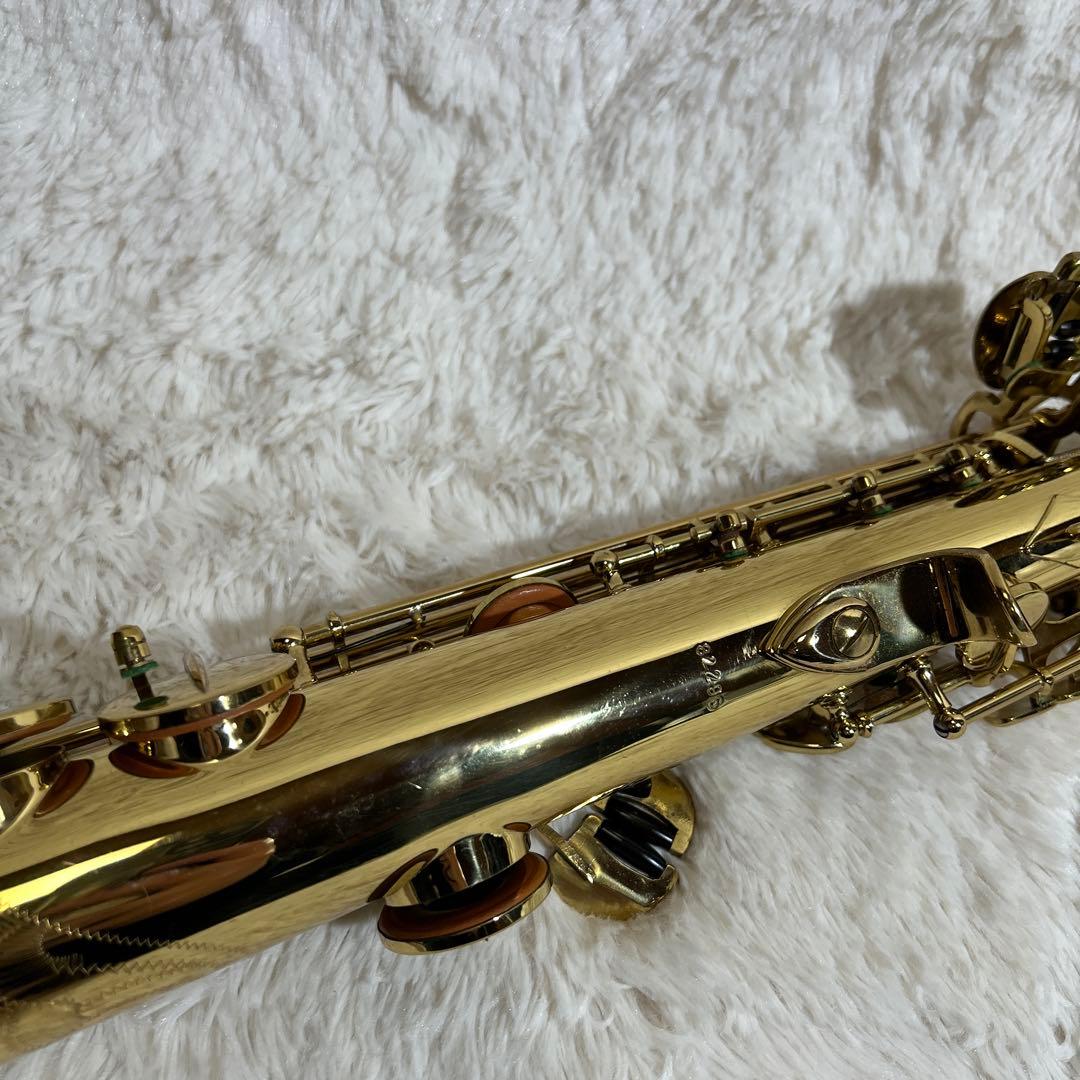 【美品】MINERVA ソプラノサックス　本体 ゴールド ケース付き