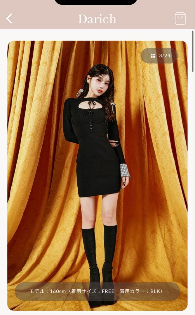 Darich ミニワンピース Fサイズ