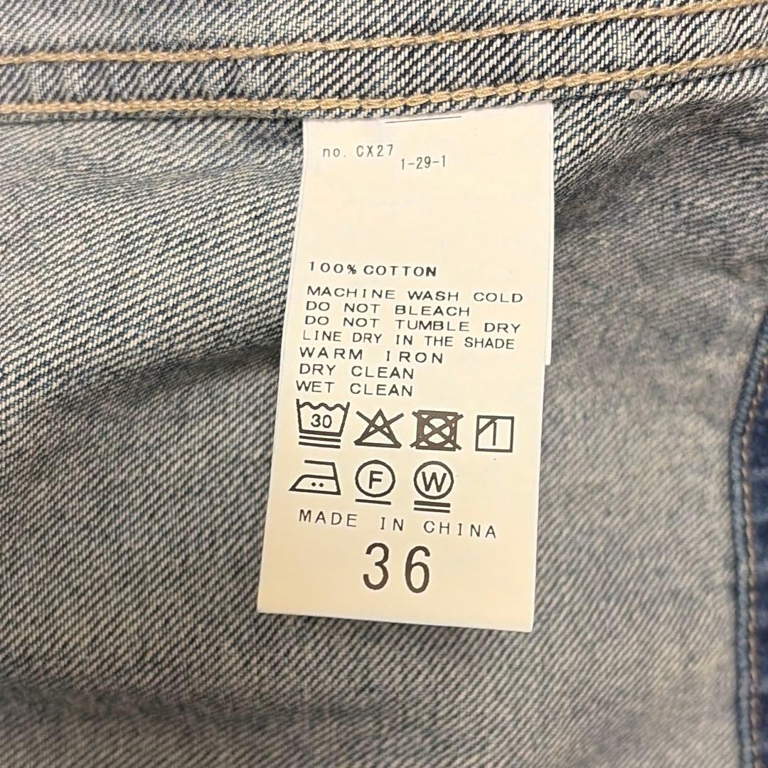 美品 Plage プラージュ coverall デニム カバーオール 36