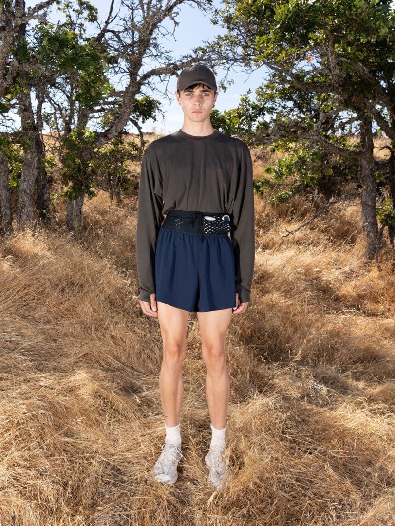 パンツ gnuhr WARP SHORT SHORT beluga 3-4