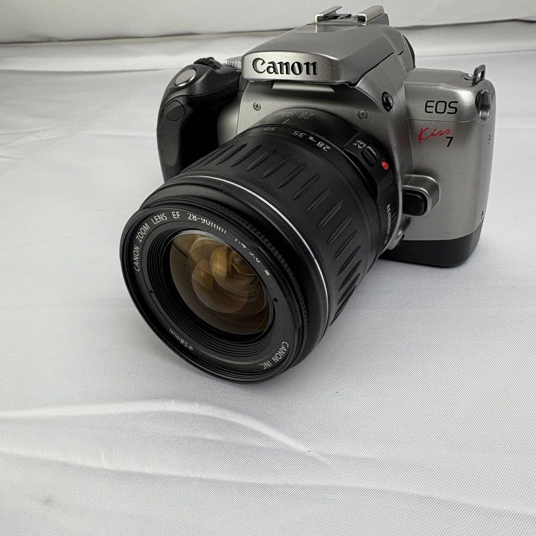 キャノン Canon EOS Kiss 7 一眼レフ カメラ レンズ等付き