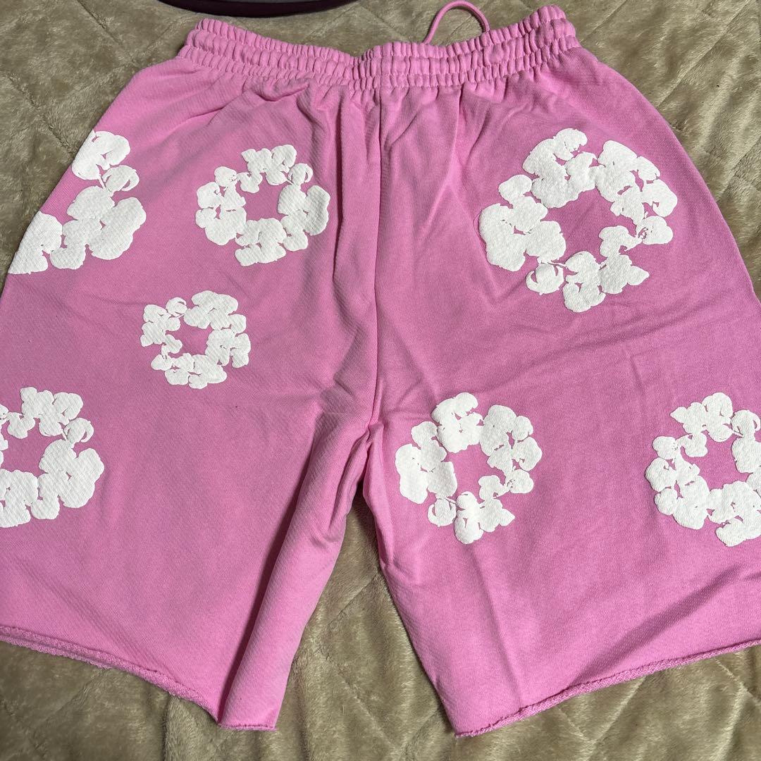 【完全正規品】DENIM TEARS 花柄刺繍ショートパンツ M