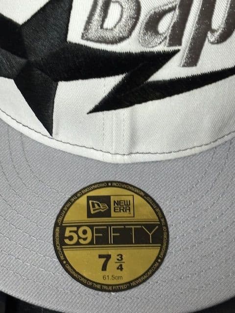 A BATHING APE×NEWERA キャップ Bape白灰黒