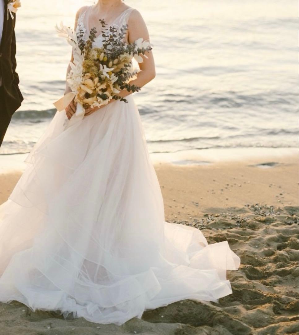 値下げ中！【アーバンブランシュ】ウェディングドレスWD22