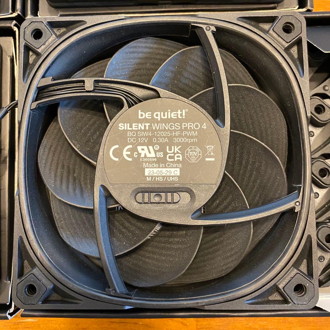 be quiet! SILENT WINGS PRO4 120mm PWM 4個