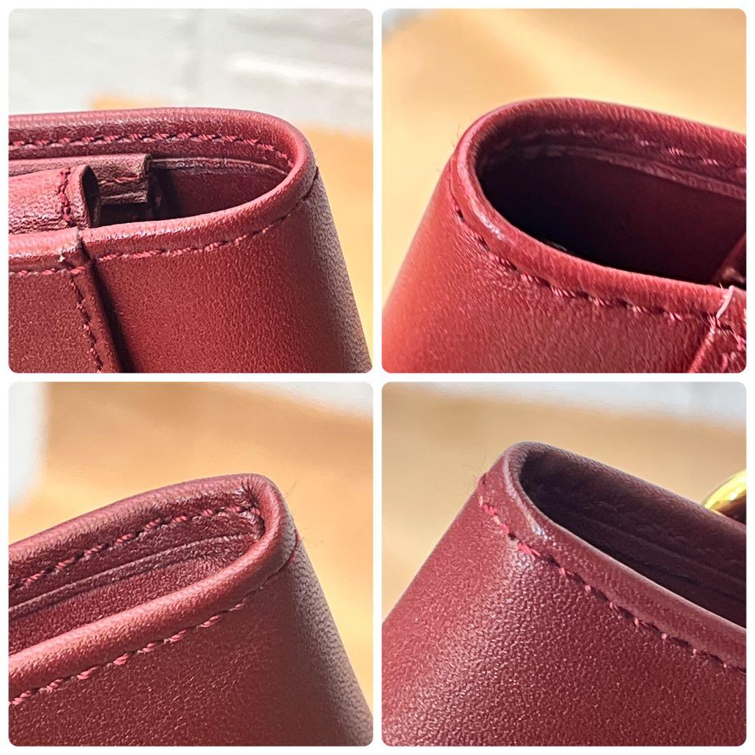 極美品✨カルティエ　クラッチバッグ　28センチ　マストライン　レザーバッグ