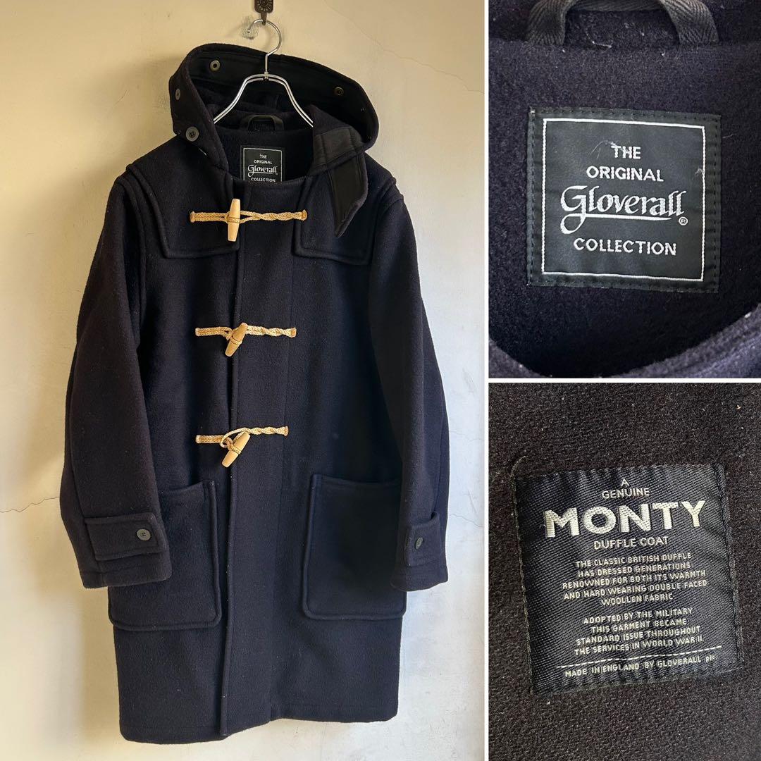 イングランド製 gloverall MONTY ダッフルコート ネイビー