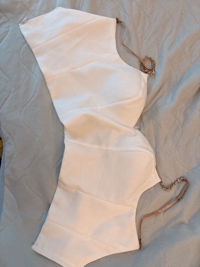 エンジェルアール　セットアップ　ドレス　ホワイト　Ｓ