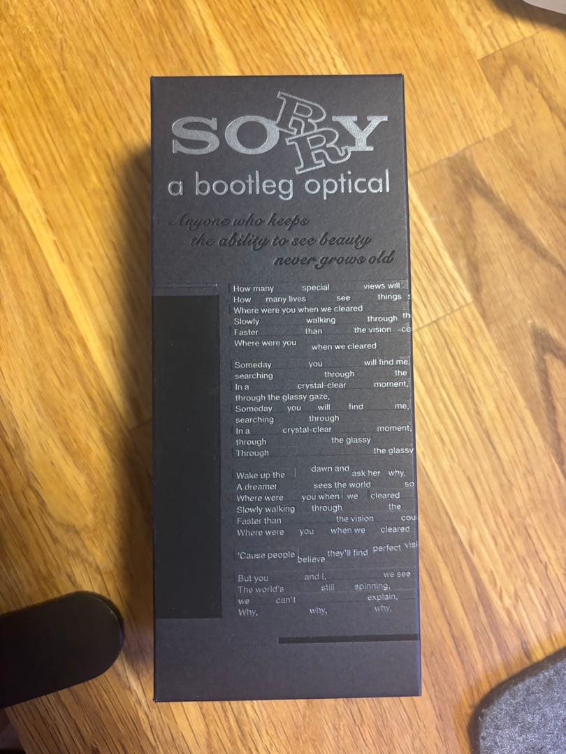 小物 sorry a bootleg program NOEL 3.0 Clear