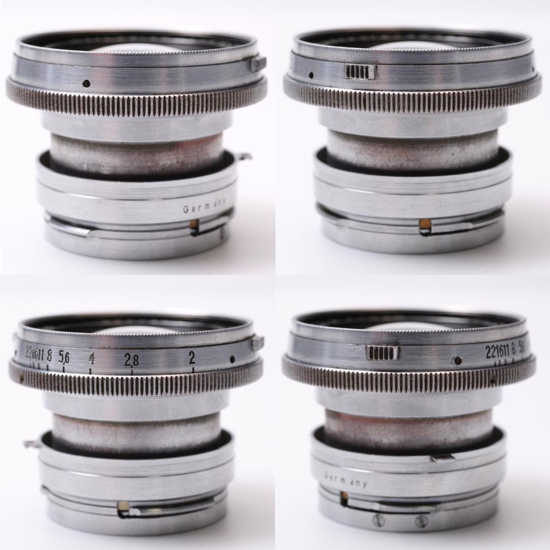 沈胴型 CONTAX Carl Zeiss Jena Sonnar 5cm F2