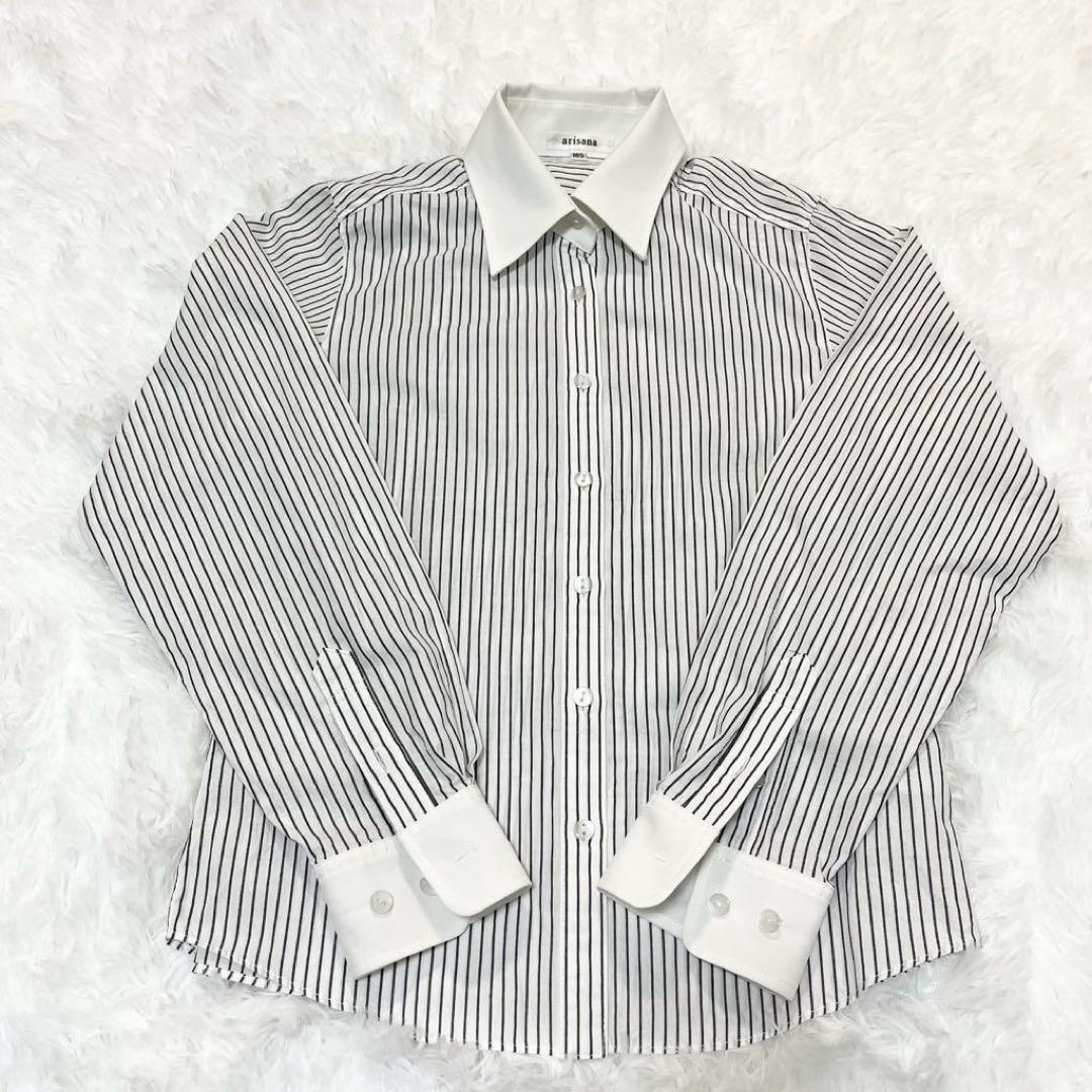 【美品】arisana 9号 黒 スーツ・ブレザー　スカート160〜165