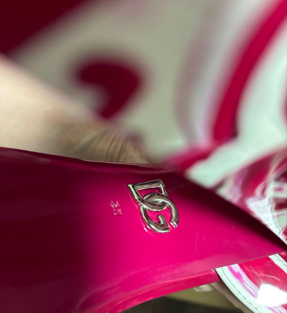 ドルチェ&ガッバーナ　マヨリカ柄 サンダル　35