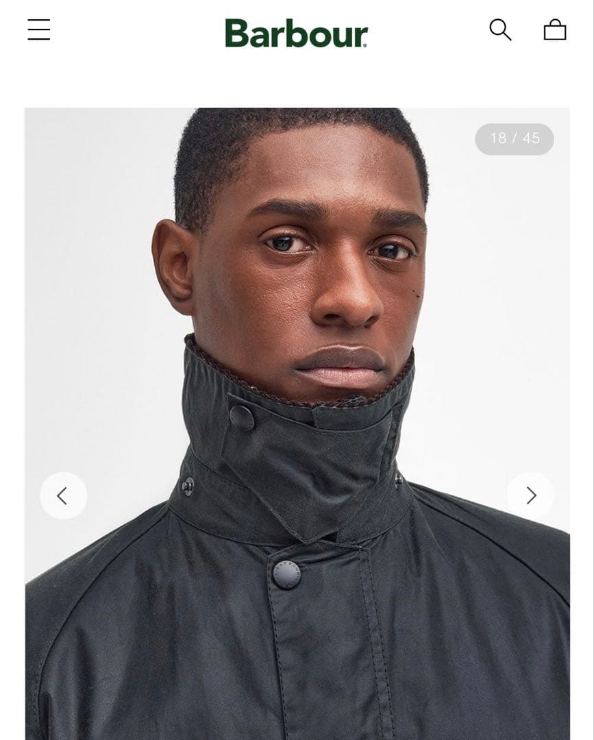 Barbour バブアー ビデイル ワックスジャケット レギュラーフィット