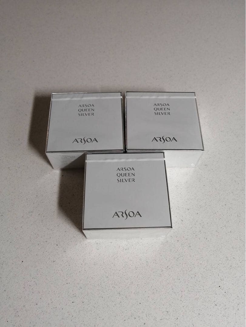 ARSOA クイーンシルバー 135g 3個セット