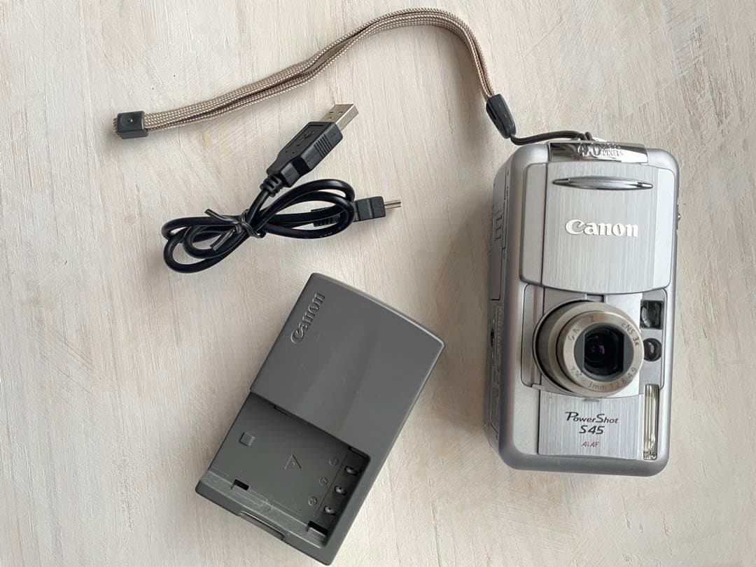 【動作確認済み】 Canon PowerShot S45 シルバー